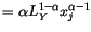 $\displaystyle =\alpha L_{Y}^{1-\alpha}x_{j}^{\alpha-1}$