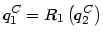 $\displaystyle q_{1}^{C}=R_{1}\left( q_{2}^{C}\right)$