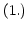$ \left( 1.\right) $