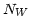 $ N_{W}$