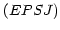 $ \left( EPSJ\right) $