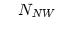 $ \quad N_{NW}$