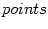 $ points$