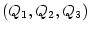 $ \left( Q_{1},Q_{2},Q_{3}\right) $