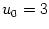 $ u_{0}=3$