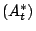 $ \left(
A_{t}^{\ast}\right) $